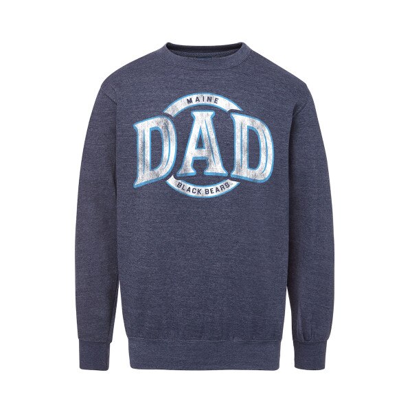 Maine Dad Black Bears Crewneck